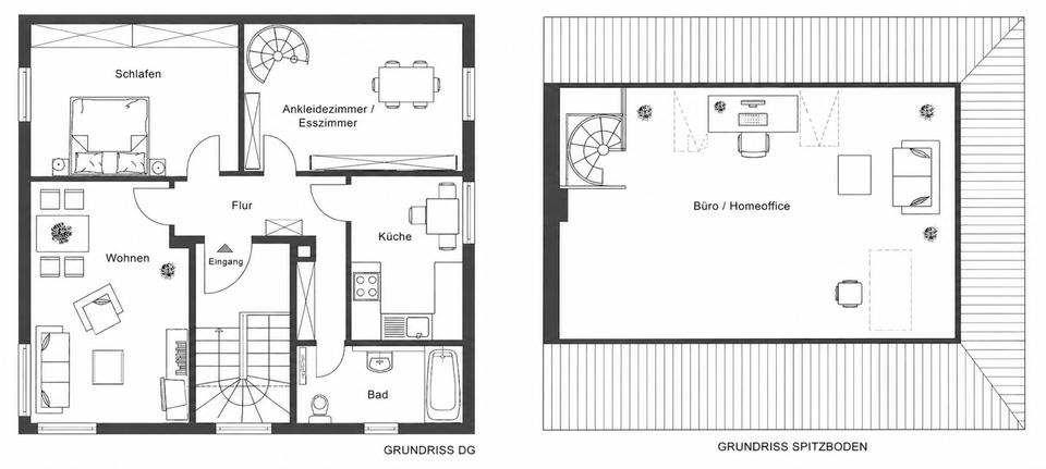 Maisonettenwohnung Düsseldorf Stadtbezirk 5 - 4 Zimmer, 85 m&sup2;, 1.000&euro; | Angebot:26327056