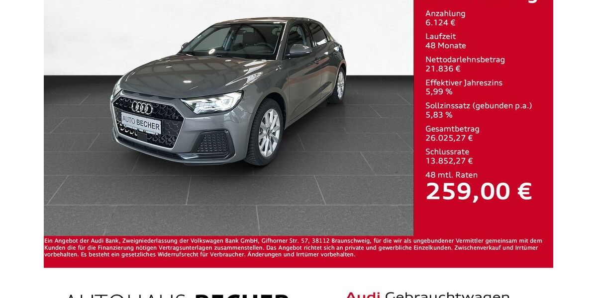 Audi A1 6.000 km 27.960 &euro; Wesel 46485