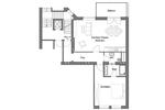 Etagenwohnung Düsseldorf Stadtmitte - 2 Zimmer, 71 m&sup2;, 1.175&euro; | Angebot:26236673