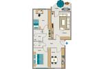 Erdgeschoßwohnung Voerde (Niederrhein) - 3.5 Zimmer, 79 m&sup2;, 430&euro; | Angebot:26227991