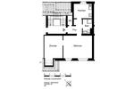 Dachgeschoßwohnung Duisburg Hamborn - 2.5 Zimmer, 55 m&sup2;, 369&euro; | Angebot:24807016
