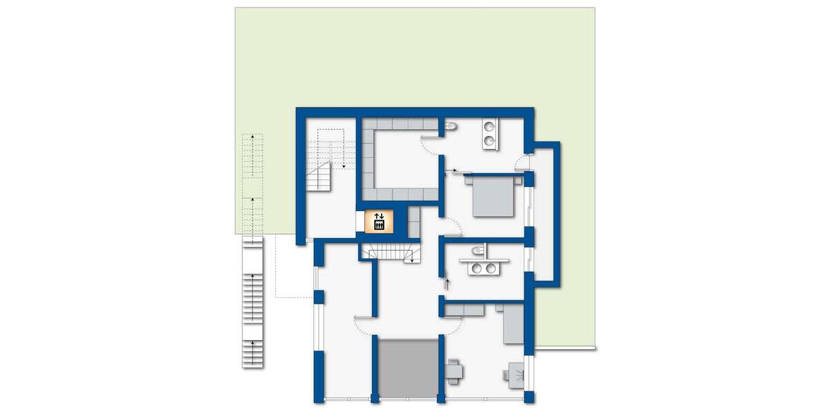 Projektiertes Grundstück mit Baugenehmigung – 5 exklusive Wohneinheiten in Mülheim-Holthausen - Grundstück Mülheim an der Ruhr Dümpten | Angebot:27347287