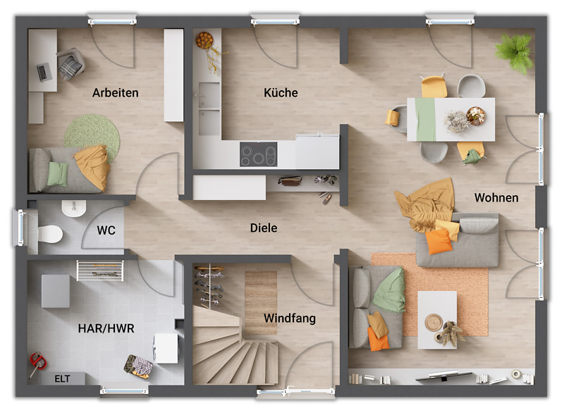 Mehrfamilienhaus, Wohnhaus Bochum Höntrop - 5 Zimmer, 129 m&sup2;, 495.750&euro; | Angebot:25678881