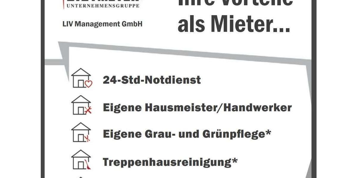 Etagenwohnung Krefeld Fischeln - 2 Zimmer, 62 m&sup2;, 590&euro; | Angebot:24671023