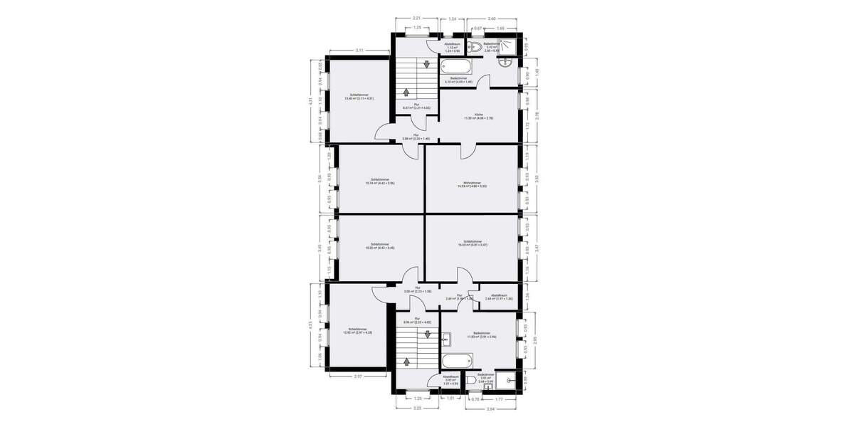 Doppelhaushälfte Gelsenkirchen Hassel - 1 Zimmer, 420 m&sup2;, 699.000&euro; | Angebot:25567673