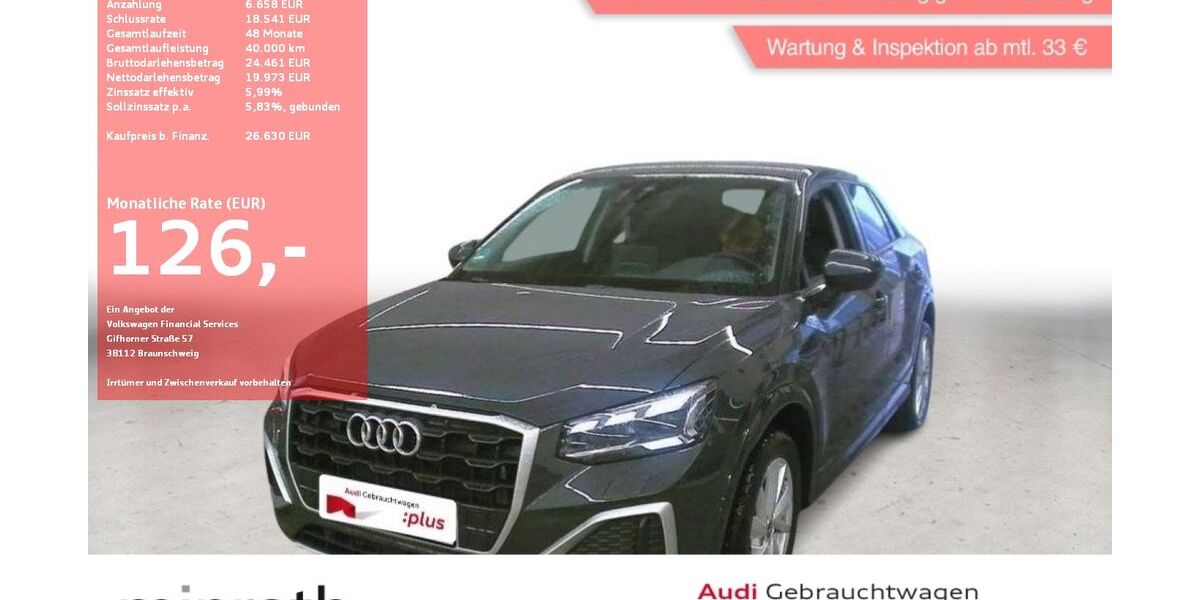 Audi Q2 4.370 km 25.120 &euro; Moers-Hülsdonk 47441