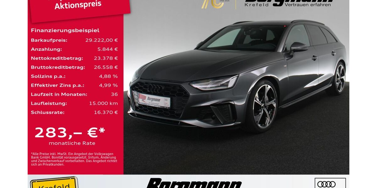 Audi A4 76.518 km 29.222 &euro; Krefeld 47803