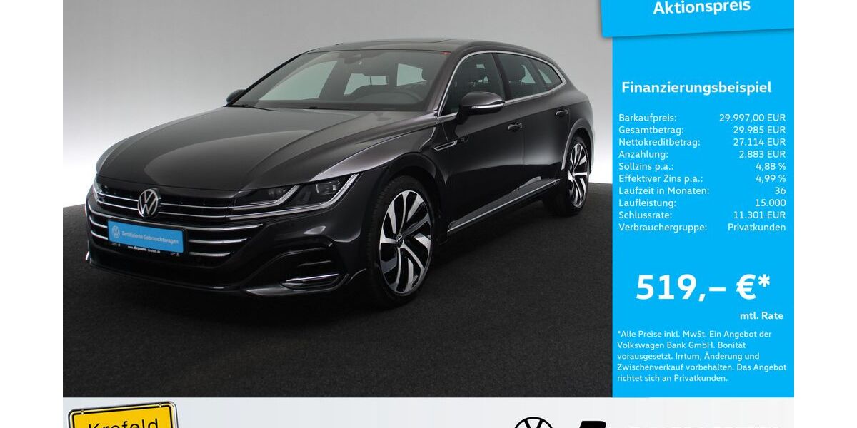 VW Arteon 55.847 km 29.557 € Krefeld 47803