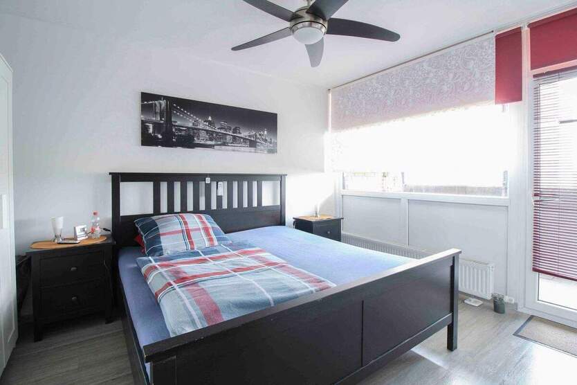 Helle Eigentumswohnung mit Balkon und Aufzug in Duisburg-Homberg 3 zimmer