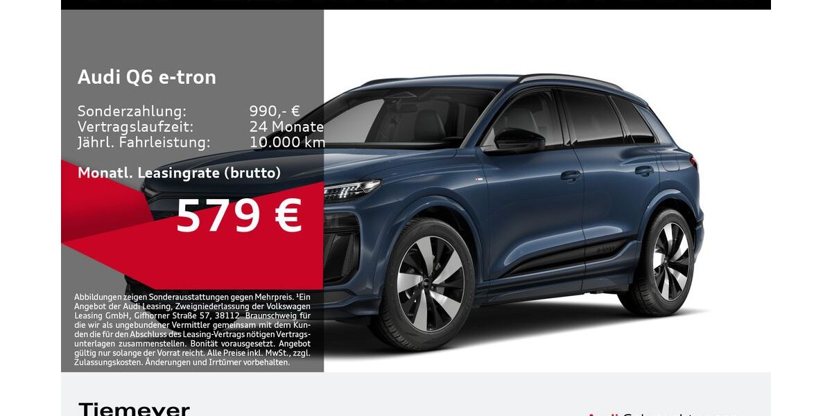 Audi Q6 e-tron 9.212 km 58.870 &euro; Gelsenkirchen 45894