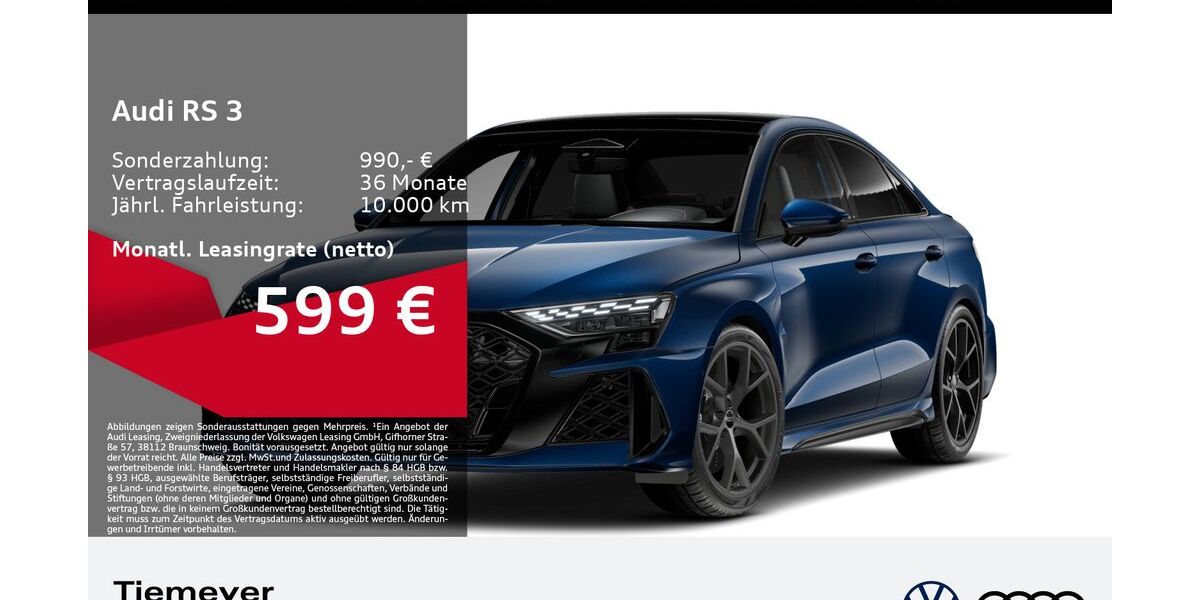 Audi RS3 2.050 km 64.270 &euro; Gelsenkirchen 45894