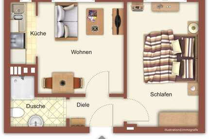 Wohnung zum Mieten in Mönchengladbach 339 € 32.59 m²