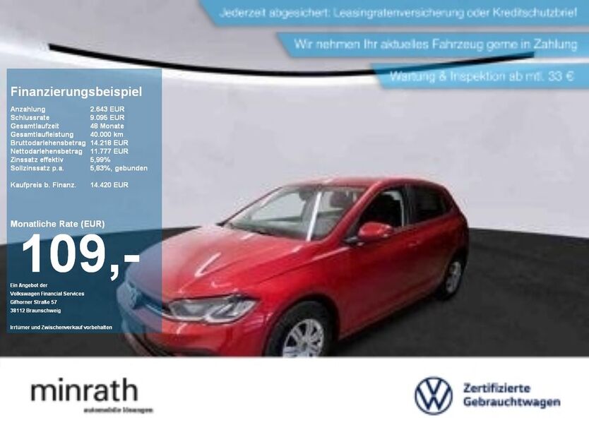 VW Polo 26.808 km 14.120 € Moers 47441