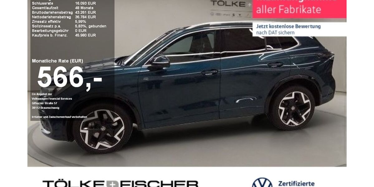 VW Tiguan 5.742 km 44.779 &euro; Krefeld 47805