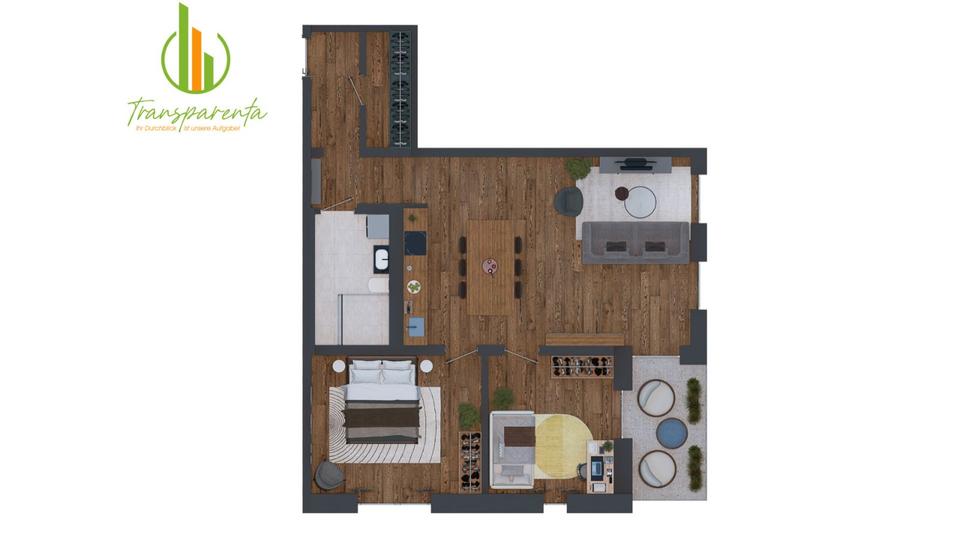 Etagenwohnung Gladbeck Brauck - 2.5 Zimmer, 63 m&sup2;, 430&euro; | Angebot:26427141