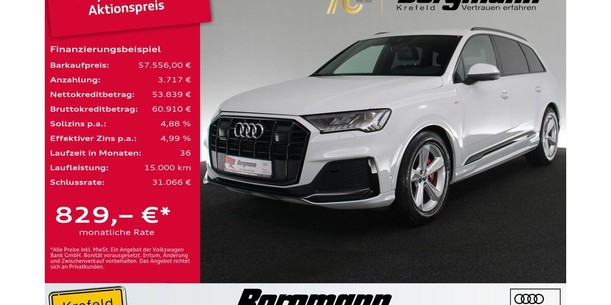 Audi Q7 72.209 km 57.556 &euro; Krefeld 47803