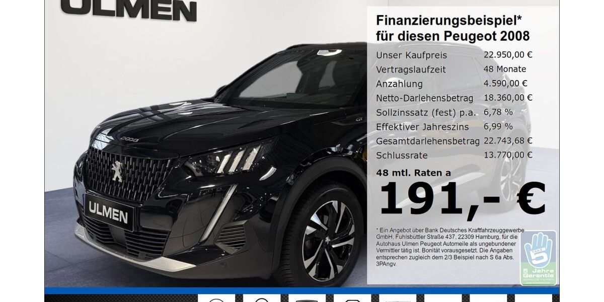 Peugeot 2008 33.838 km 22.950 &euro; Düsseldorf 40233