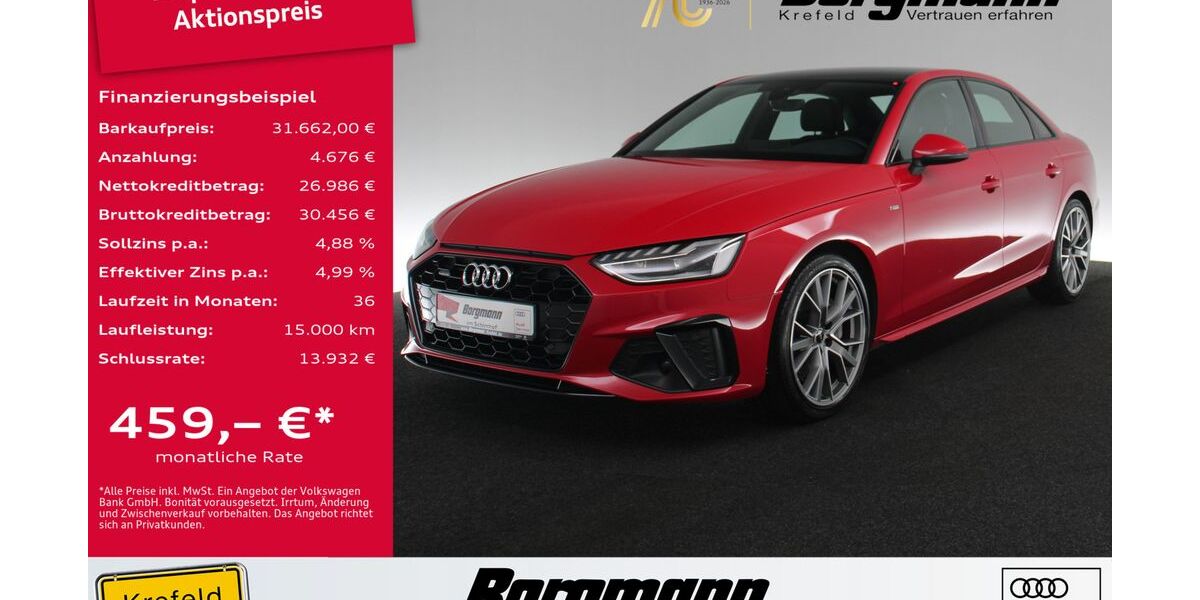 Audi A4 80.797 km 31.662 &euro; Krefeld 47803