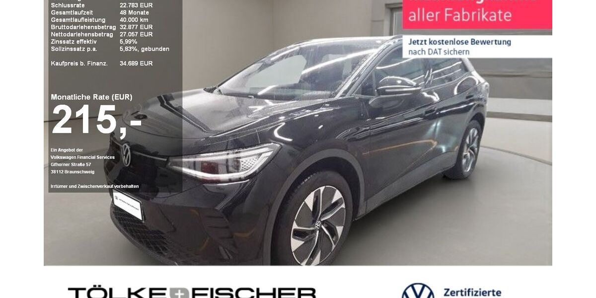 VW ID.4 10.347 km 34.299 &euro; Krefeld 47805