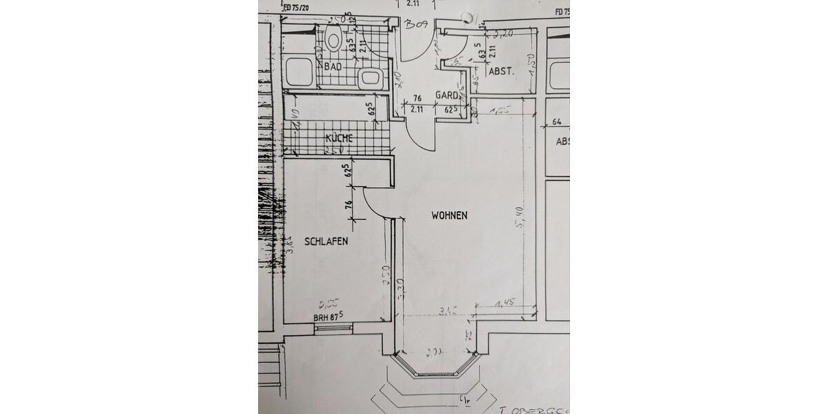 Etagenwohnung Bochum Bochum-Südwest - 2.5 Zimmer, 43 m&sup2;, 109.000&euro; | Angebot:25163070