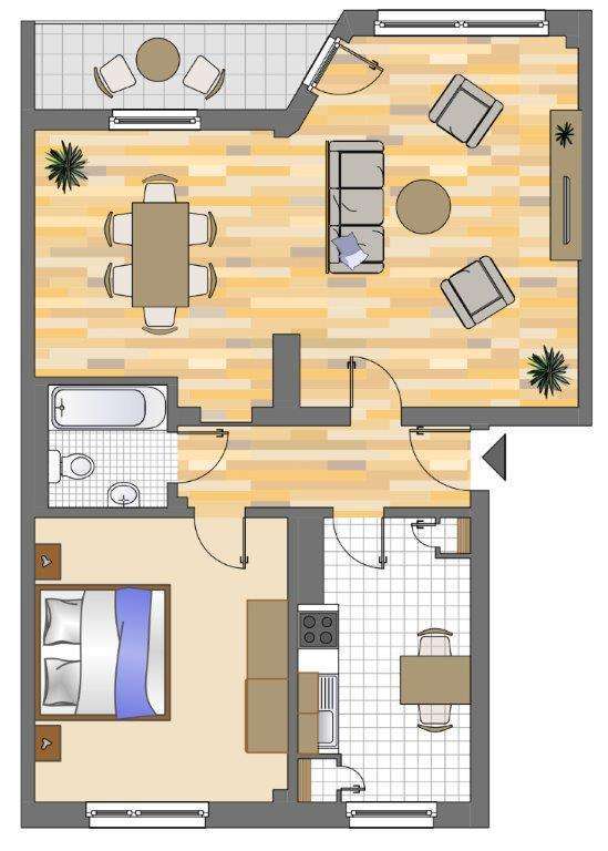 Wohnung zum Mieten in Mönchengladbach 639 € 70.94 m²