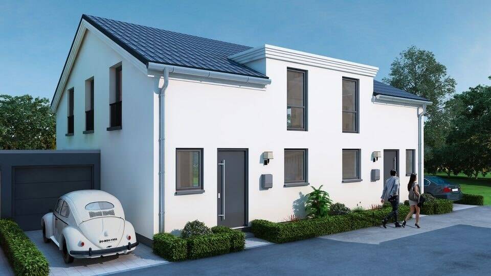 Neubau von 12 DHH in Neudorf-Süd, KfW 40+ z.T. mit QNG 4 zimmer