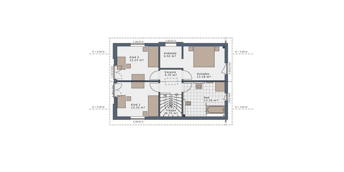 Einfamilienhaus Duisburg Rheinhausen - 4 Zimmer, 135 m&sup2;, 1.600&euro; | Angebot:24365165