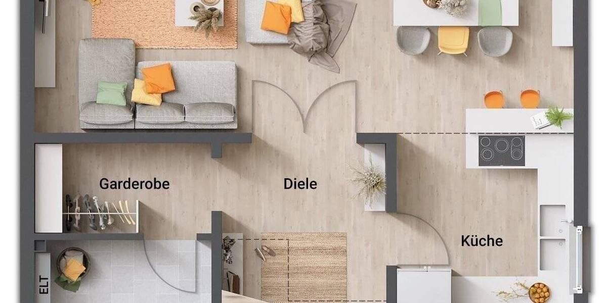 Mehrfamilienhaus, Wohnhaus Gelsenkirchen Feldmark - 5 Zimmer, 145 m&sup2;, 299.350&euro; | Angebot:21561786