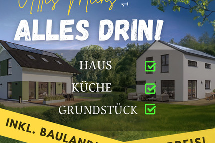 Hausbau zum fairen Preis: Technikfertig + Grundstück 4 zimmer