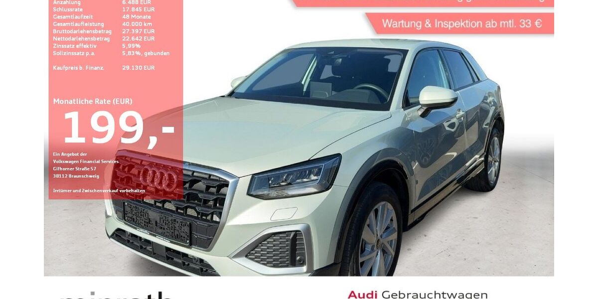 Audi Q2 7.469 km 29.120 &euro; Moers-Hülsdonk 47441