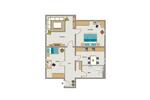 Dachgeschoßwohnung Duisburg Hamborn - 3.5 Zimmer, 69 m&sup2;, 432&euro; | Angebot:25524175