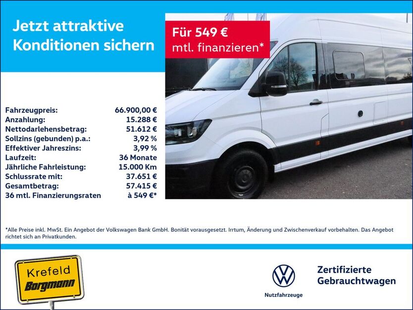 VW Crafter 13.687 km 66.900 € Krefeld 47803