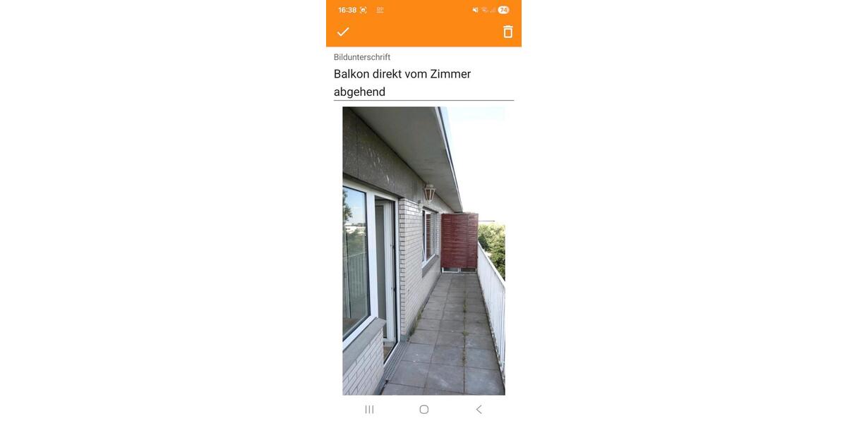 Etagenwohnung Essen Stadtkern - 1 Zimmer, 16 m&sup2;, 225&euro; | Angebot:25590294