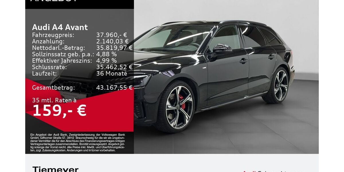 Audi A4 23.438 km 37.960 &euro; Dorsten 46284