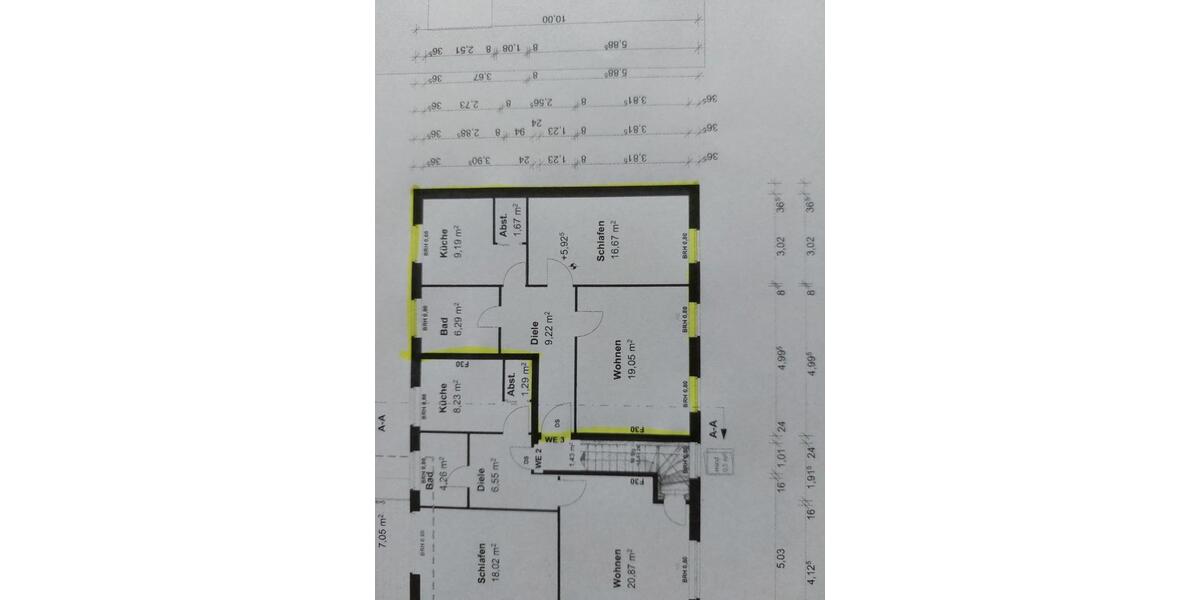 Etagenwohnung Moers - 2 Zimmer, 62 m&sup2;, 520&euro; | Angebot:26462834