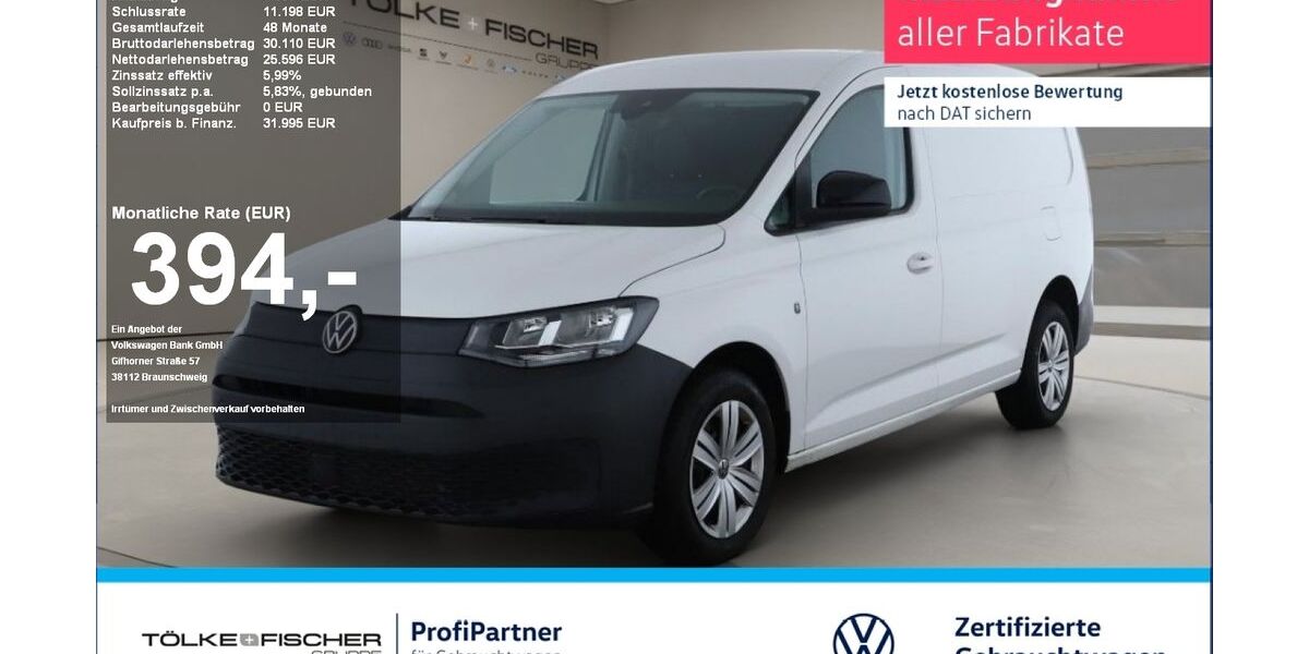 VW Caddy Maxi 15.845 km 31.994 &euro; Krefeld 47805