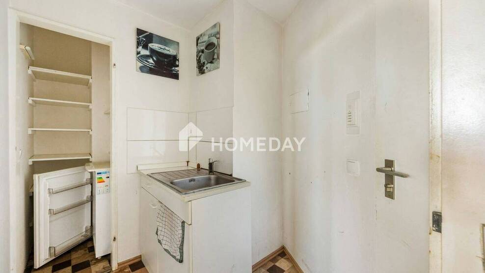 Ideal geschnittene Singlewohnung mit Westloggia im gepflegten Mehrfamilienhaus 1 zimmer