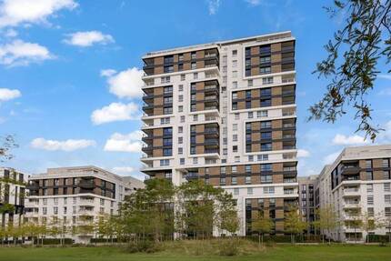 Modernes Wohnen im Pandion le Grand - exklusive 3-Zimmer-Wohnung mit Balkon und Parkblick 3 zimmer