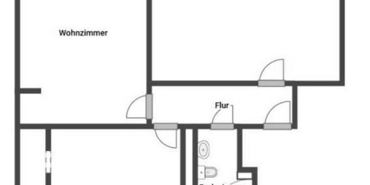 Etagenwohnung Gelsenkirchen Resse - 2 Zimmer, 64 m&sup2;, 544&euro; | Angebot:26265821