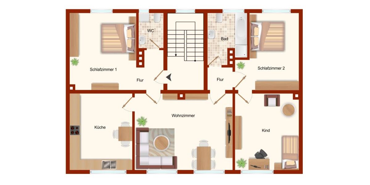 Provisionsfrei* Geräumige 4-Zi.-Wohnung m. Stellpl., Altendorfer Straße, 1.OG - Etagenwohnung Essen Altendorf | Angebot:26991510