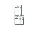 Etagenwohnung Oberhausen Schmachtendorf - 2 Zimmer, 53 m&sup2;, 583&euro; | Angebot:26248884