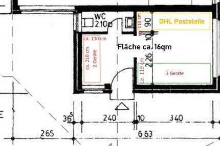Vendingautomaten - Ladenlokal – Neuss-Grefrath zimmer