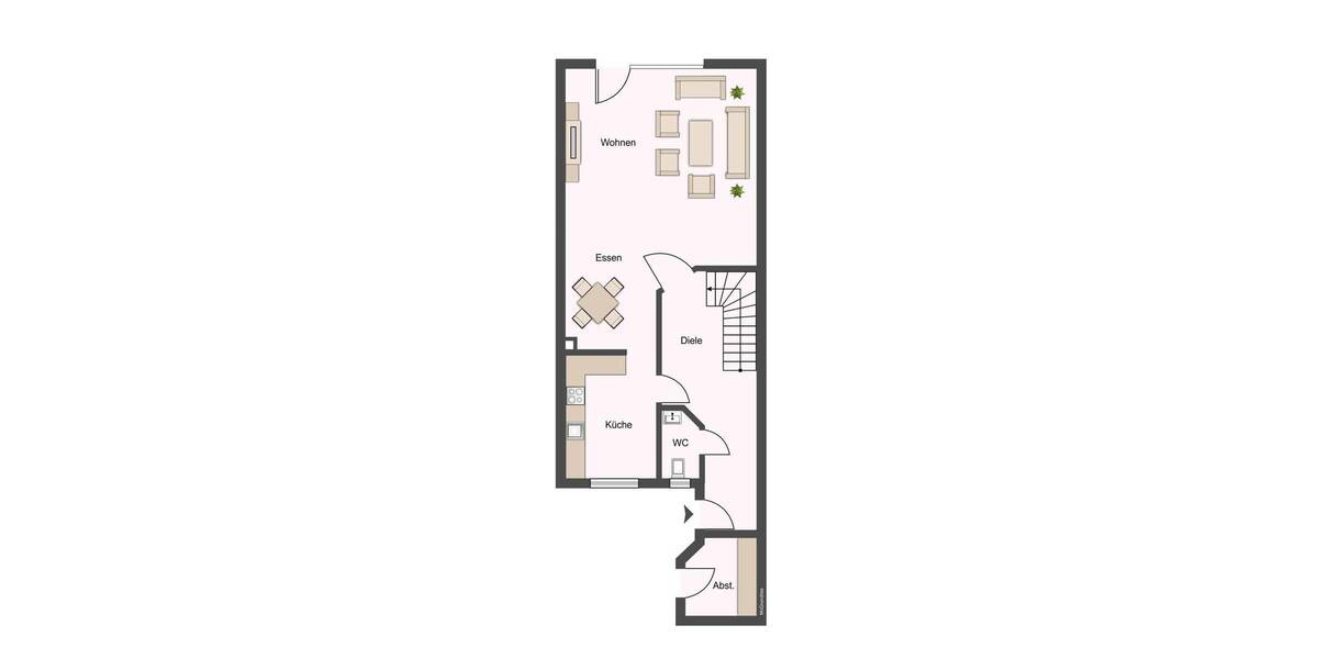 Reihenmittelhaus Rheinberg Alpsray - 4 Zimmer, 105 m&sup2;, 319.000&euro; | Angebot:26026977
