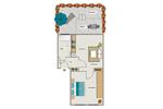 Erdgeschoßwohnung Duisburg Walsum - 2.5 Zimmer, 47 m&sup2;, 469&euro; | Angebot:25958504