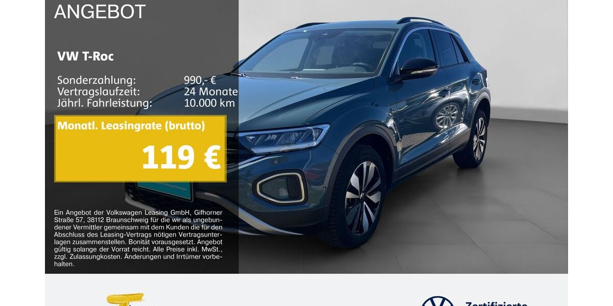 VW T-Roc 5.728 km 22.440 &euro; Dorsten 46282