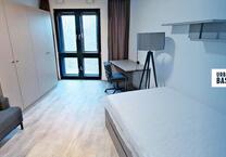 URBAN BASE: Vollmöbliertes Standard-Apartment mit EBK, ALL-IN-MIETE, UVM. in toller Lage am Rheinufer