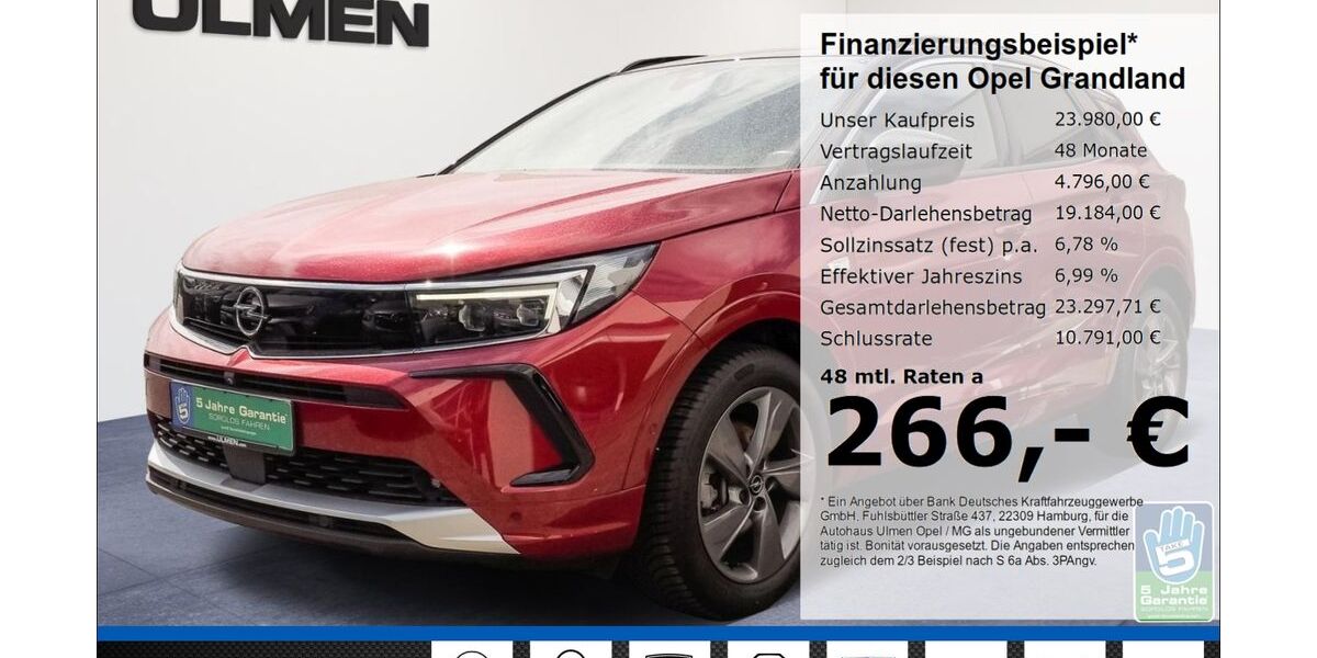 Opel Grandland (X) 18.700 km 23.980 &euro; Düsseldorf 40231