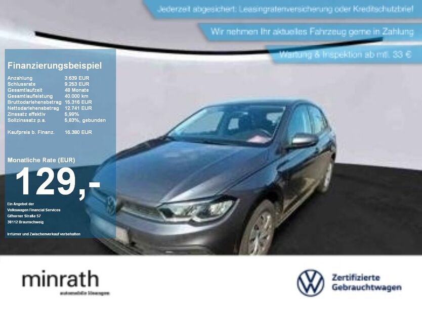 VW Polo 70.504 km 15.180 € Moers 47441