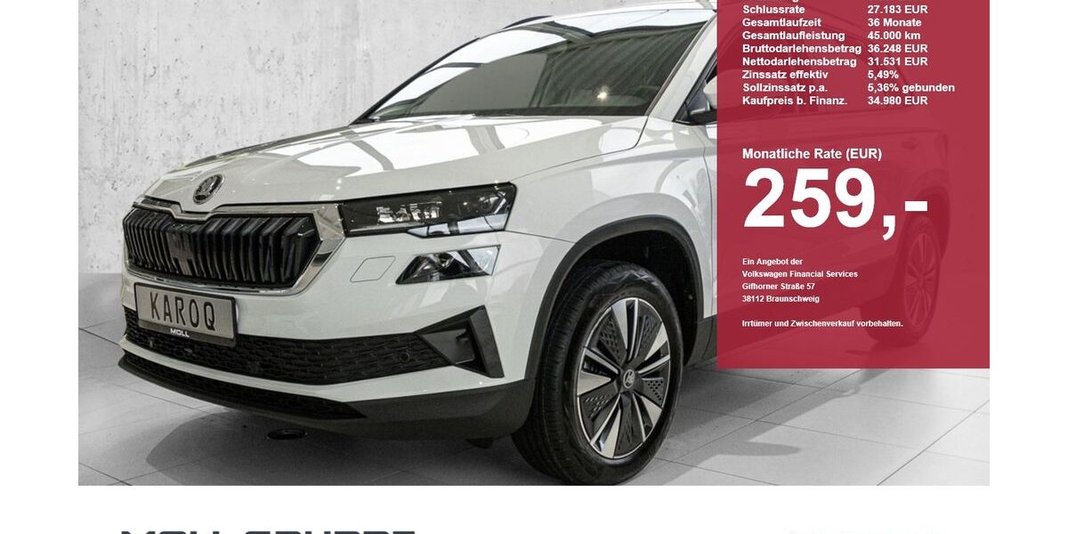 Skoda Karoq 10.000 km 33.980 &euro; Kaarst 41564