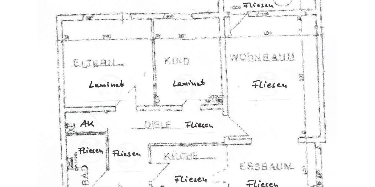 Etagenwohnung Velbert Langenberg - 3 Zimmer, 83 m&sup2;, 175.000&euro; | Angebot:26897157